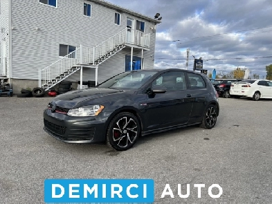 2015 Volkswagen Golf GTI GTIJAMAIS ACCIDENTEESIEGES CHAUFF Image# 1