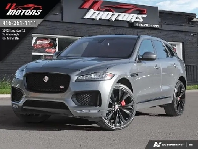 2017 Jaguar F-PACE AWD 4dr S | RED INTERIOR | NO ACCIDENTS Image# 1