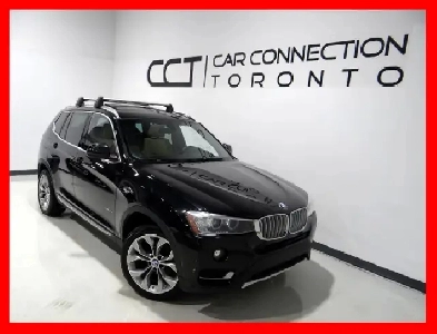 2017 BMW X3 28I X-DRIVE NAVI/BACKUP CAM/LEATHER/PANO ROOF/LOADE Image# 1