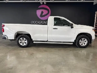 2024 Chevrolet Silverado 1500 Work Truck BLANC V8 5.3L 2X4 PRÊT Image# 1
