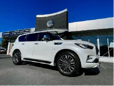 2019 Infiniti QX80 5.6L V8 4WD HEAT/COOL LEATR SUNROOF DVD ENT N Image# 1