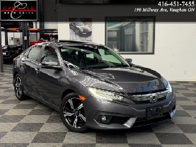 2017 Honda Civic Sedan Touring 4dr CVT Clean Carfax Image# 1
