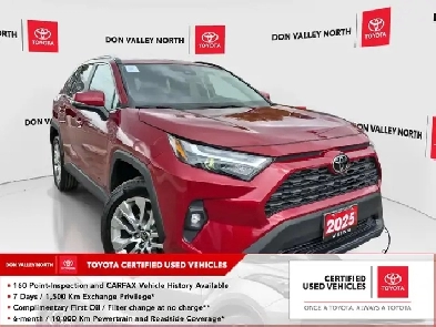 2025 Toyota RAV4 XLE PREMIUM PKG | MEMORY SEATS | ENGINE IMMO... Image# 1