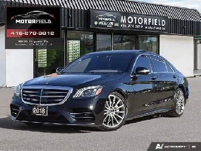 2018 Mercedes-Benz S-Class S 560 4MATIC AMG PKG LWB DISTRONIC Image# 1