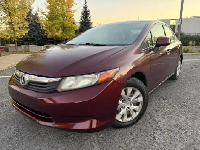 2012 Honda Civic 2012 HONDA CIVIC , AUTOMATIQUE  , 4 CYLINDRES 1 Image# 1