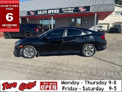 2017 Honda Civic Sedan 4dr CVT LX Back Up Cam Heated Front Seats Image# 1