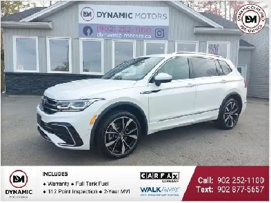 2022 Volkswagen Tiguan Highline R-Line 4MOTION! LOW KMS! DEALER Image# 1