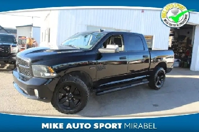 2019 RAM 1500 Classic Express cabine d'équipe 4x4 caisse de 5 pi Image# 1