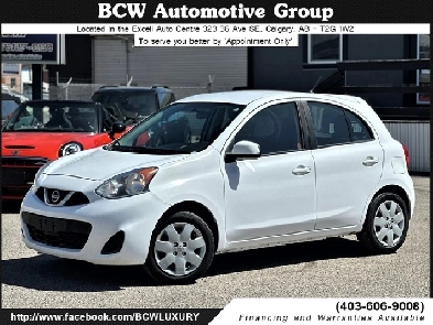 2018 Nissan Micra Automatic Certified Warranty $5,995.00 Image# 1