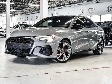 2022 Audi S3 Sedan S3TechnikNoAccidentQuattro306HPNardoGrey Image# 1