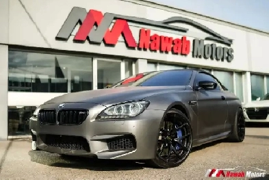 2015 BMW M6 V8 TWIN TURBO|CABRIOLET|WHITE LEATHER INTERIOR|BANG Image# 1