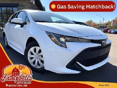 2020 Toyota Corolla Hatchback AC! Backup Cam! Heated Seats! Image# 1