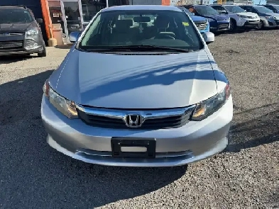 2012 Honda Civic Sdn LX SEDAN / CLEAN HISTORY / LOW KM 165K Image# 1