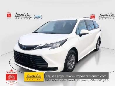 2025 Toyota Sienna LE 8-Passenger HYBRID, LIKE NEW, AWD, 8 PA... Image# 1