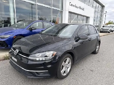 2021 VOLKSWAGEN GOLF COMFORTLINE AUTOMATIQUE CARPLAY CAMERA BLUE Image# 1