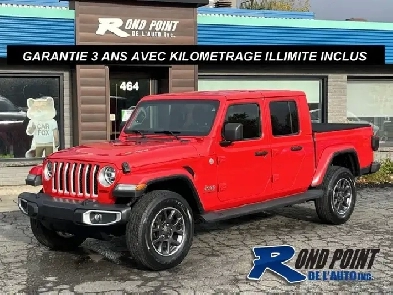 2020 Jeep Gladiator Overland V6 36L GARANTIE 3 ANS AVEC KILOMET