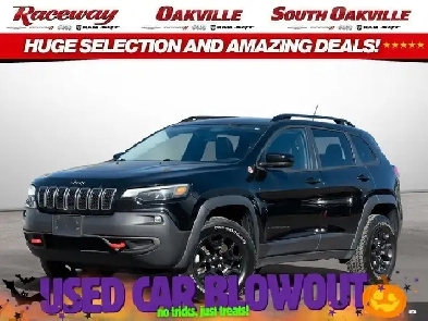 2022 Jeep Cherokee TRAILHAWK | BLACK LEATHER | CARPLAY | 1 OWNER Image# 1