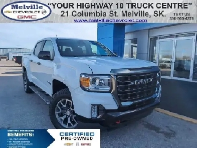 2021 GMC Canyon AT4 w/Leather CERTIFIED Image# 1