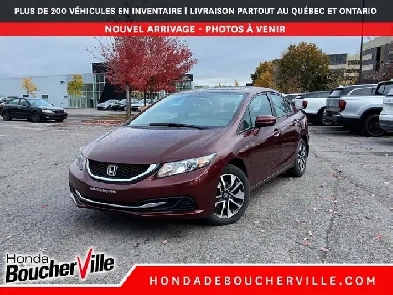 2015 Honda Civic Sedan EX AUTOMATIQUE, JAMAIS ACCIDENTÉ, TOIT OU Image# 1