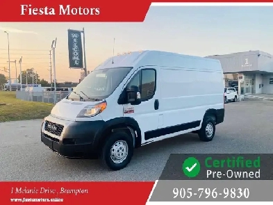 2020 Ram Promaster 2500 High Roof 136', Bluetooth, Backup Camera Image# 1