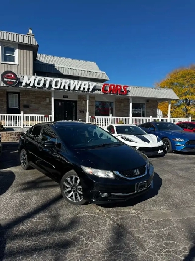 2015 Honda Civic Touring Sedan | SUNROOF | LEATHER | CAMERA | Image# 1
