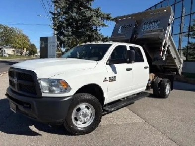 2014 Ram 3500 6.7L CUMMINS DIESEL-9.5' ALUMINUM DUMP-ONLY 99KM! Image# 1