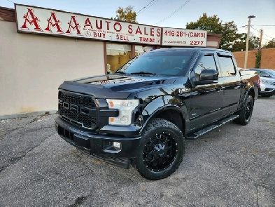 2017 Ford F-150 4WD SuperCrew 145' Lariat FX4 Leather Sunroof Na Image# 1
