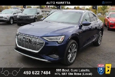 2022 Audi e-tron sportback progressiv virtual cockpit pano navi Image# 1