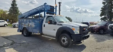 2013 Ford Super Duty F-450 DRW XL Diesel - Utility Truck! only 9 Image# 1