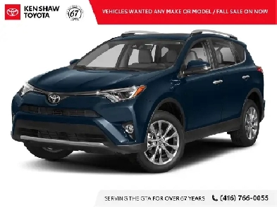 2018 Toyota RAV4 Limited PLATINUM PACKCAGE / NAVIGATION / LEA... Image# 1