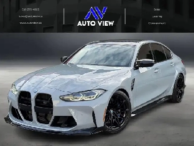 2022 BMW M3 Competition M xDrive FACTORY WARRANTY AUG 2026 Image# 1