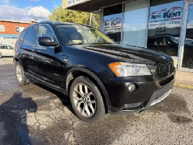 2013 BMW X3 xDrive28i / CUIR / TOIT PANORAMIQUE Image# 1