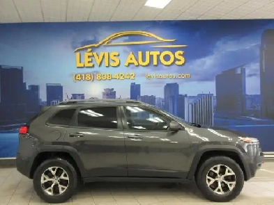 JEEP CHEROKEE 2016 TRAILHAWK V6 3.2L 4X4 CUIR NOIR CHAUFFANT / G Image# 1