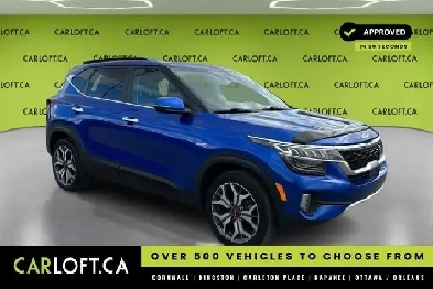 2022 Kia Seltos SX Turbo - Sunroof - HUD - LED Lights Image# 1