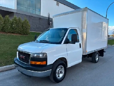 2012 GMC Savana 3500 Roue Simple Boîte de 12 Pieds Image# 1