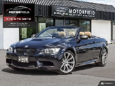 2008 BMW M3 Convertible 6 Spd Manual Accident Free, Premium Pkg Image# 1