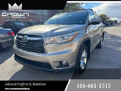 2016 Toyota Highlander AWD 4dr Limited, NAV, LEATHER, SUNROOF, J Image# 1