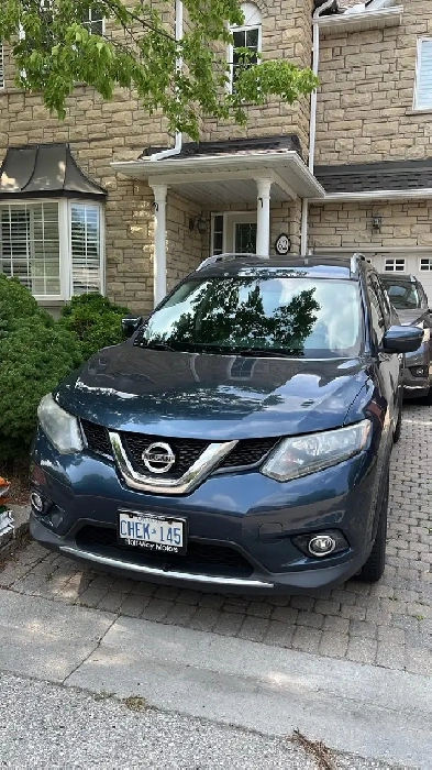 Blue 2016 Nissan Rogue SV- urgent sale or trade Image# 1