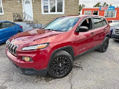 2016 Jeep Cherokee Sport / TWO KEYS! ALL WHEEL DRIVE! SO CLEAN Image# 1