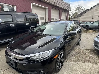 2017 Honda Civic Touring sedan automatic new safety clean title Image# 1