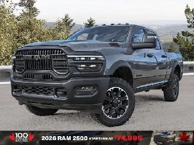 2026 Ram 2500 Rebel Image# 1