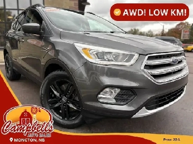 2017 Ford Escape SE LOW KM! 4x4! Remote Starter! Image# 1