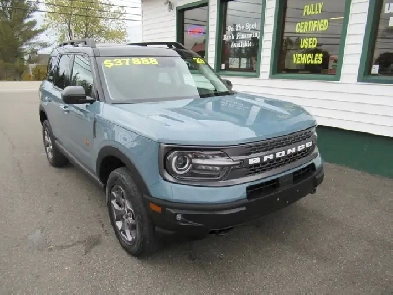 2023 Ford Bronco Sport Badlands 4x4 | 2.0L 4 Cyl | Sunroof | Lea Image# 1