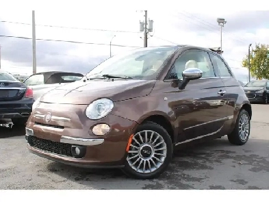2013 Fiat 500 Conv Lounge, MAGS, BLUETOOTH, CRUISE CONTROL, CUIR Image# 1