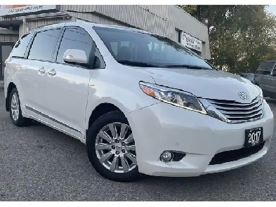 2017 Toyota Sienna LIMITED 7-Passenger AWD - LTHR! NAV! BACK-UP Image# 1