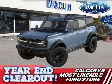 2025 Ford Bronco OUTER BANKS | SASQUATCH PKG | BLACVK APP PKG Image# 1