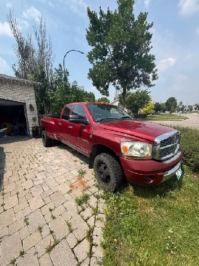 2006  Dodge Ram 3500 5.9 Cummins diesel Laramie 4x4 Quad cab Image# 1