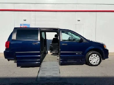 2016 Dodge Grand Caravan WHEELCHAIR ACCESSIBLE VAN-POWER RAMP- Image# 1
