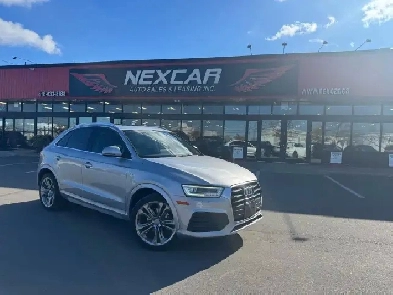 2017 Audi Q3 TECHNIK S-LINE AWD LEATHER PAN/ROOF NAVI B/SPOT Image# 1
