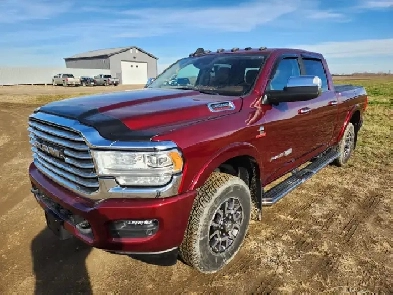 2022 Ram 3500 Crew Cab 4X4 Longhorn 6.7L - Rebuilt Title Image# 1